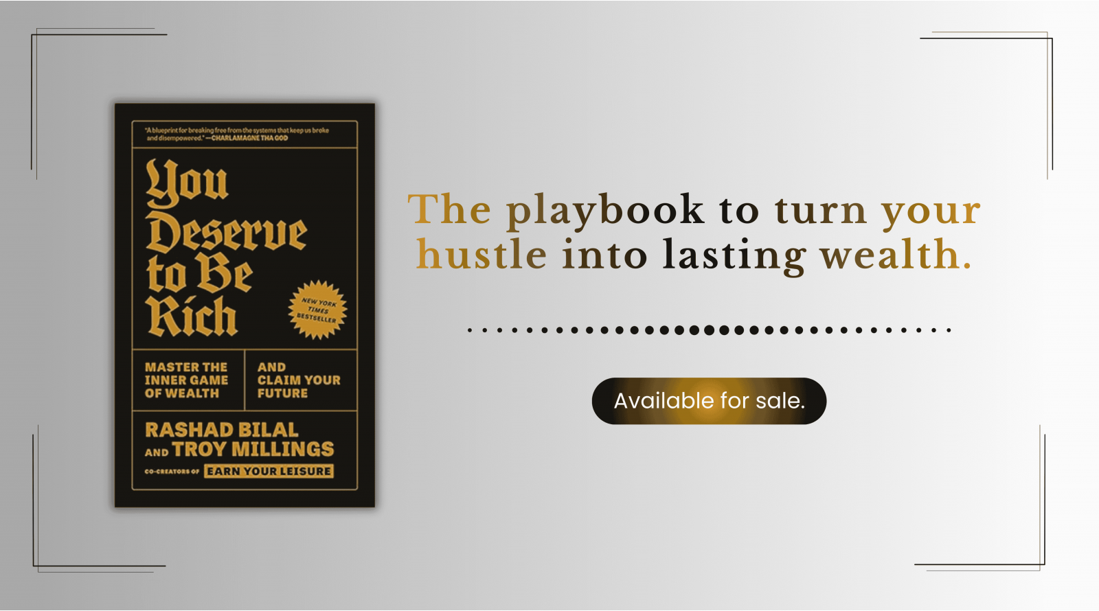 You Deserve to Be Rich